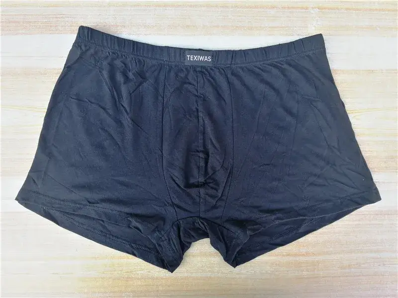 7XL 8XL 100% Katun 4 Buah/Lot Celana Dalam Ukuran Besar Boxer Pria Celana Pendek Ukuran Besar Ukuran Besar Pakaian Dalam Katun Sejuk