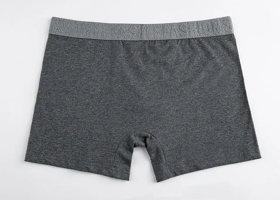 Märke Underkläder Herr Boxershorts Bokstav Elastiskt midjeband Herrtrosor Naturlig bomull Herrkalsonger Boxershorts av hög kvalitet