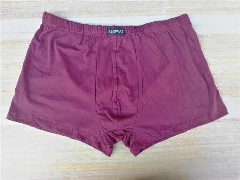 7XL 8XL 100% Katun 4 Buah/Lot Celana Dalam Ukuran Besar Boxer Pria Celana Pendek Ukuran Besar Ukuran Besar Pakaian Dalam Katun Sejuk