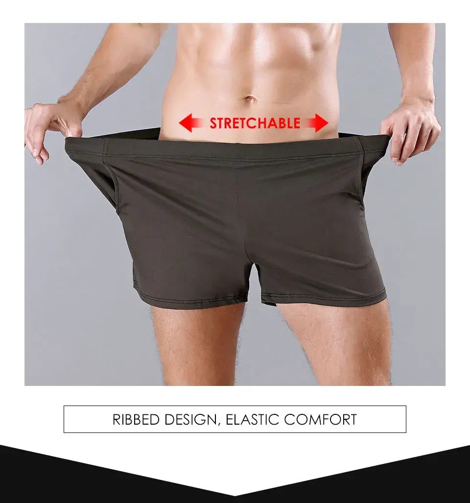 1pc/3pcs pantaloncini larghi estivi da uomo pantaloncini boxer di cotone comodi moda uomo pantaloni sportivi corti traspiranti per la casa pantaloncini Casual