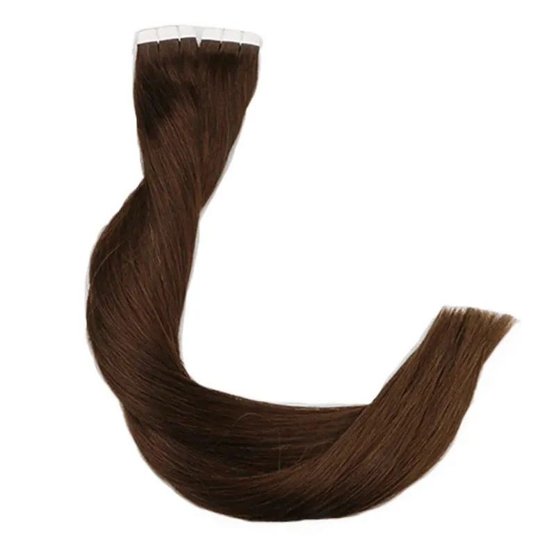 Toysww Machine Remy Skin Weft Tape Hair Extensions Straight Remy Hair 20/40pcs Invisible Tape In Hair Extensions Color 2