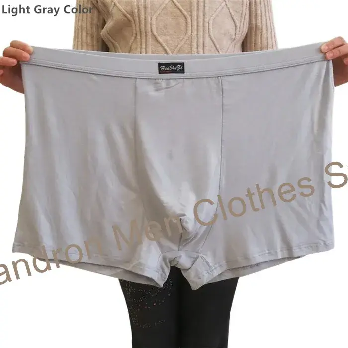 Boxers macios de fibra de bambu homem 140kg plus size 8xl 7xl 6xl boxershorts masculinos cuecas de grandes dimensões respirável calcinha sólida