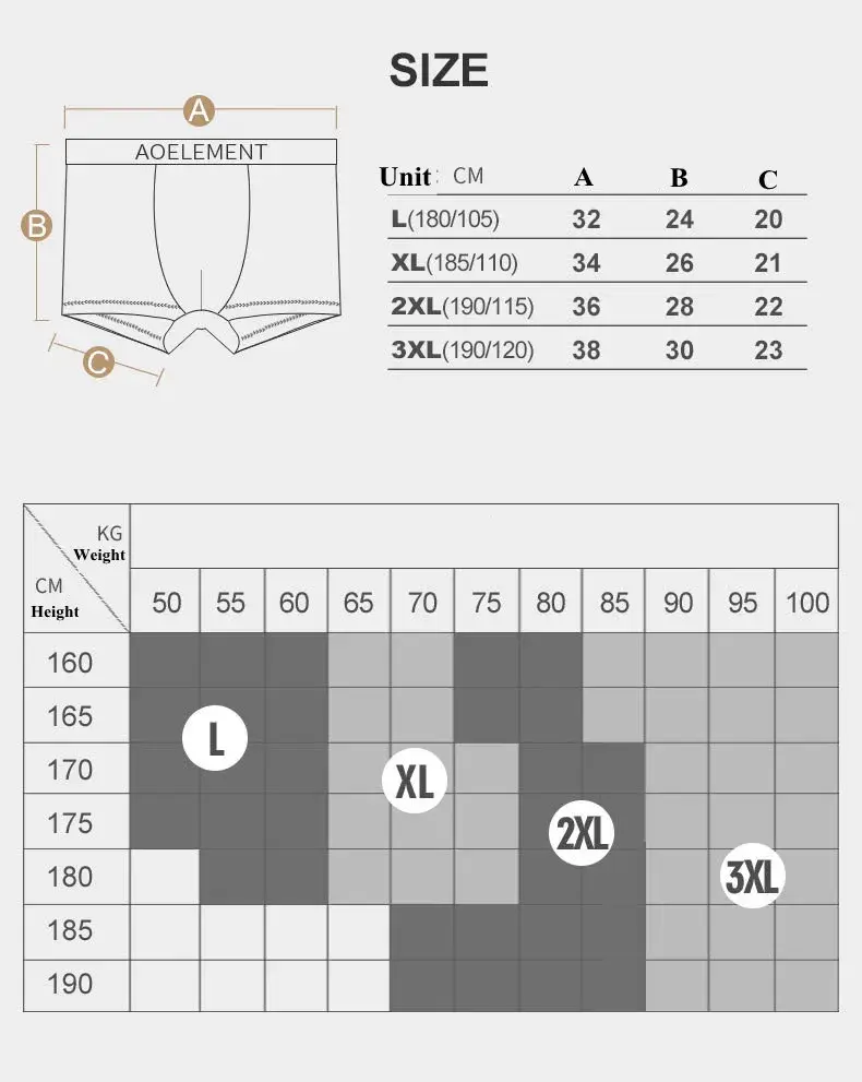 Ropa interior para hombre Modal Push Up Boxers pantalones cortos Homme transpirable bala separación bolsa bragas calzoncillos masculinos Cueca Calzoncillo