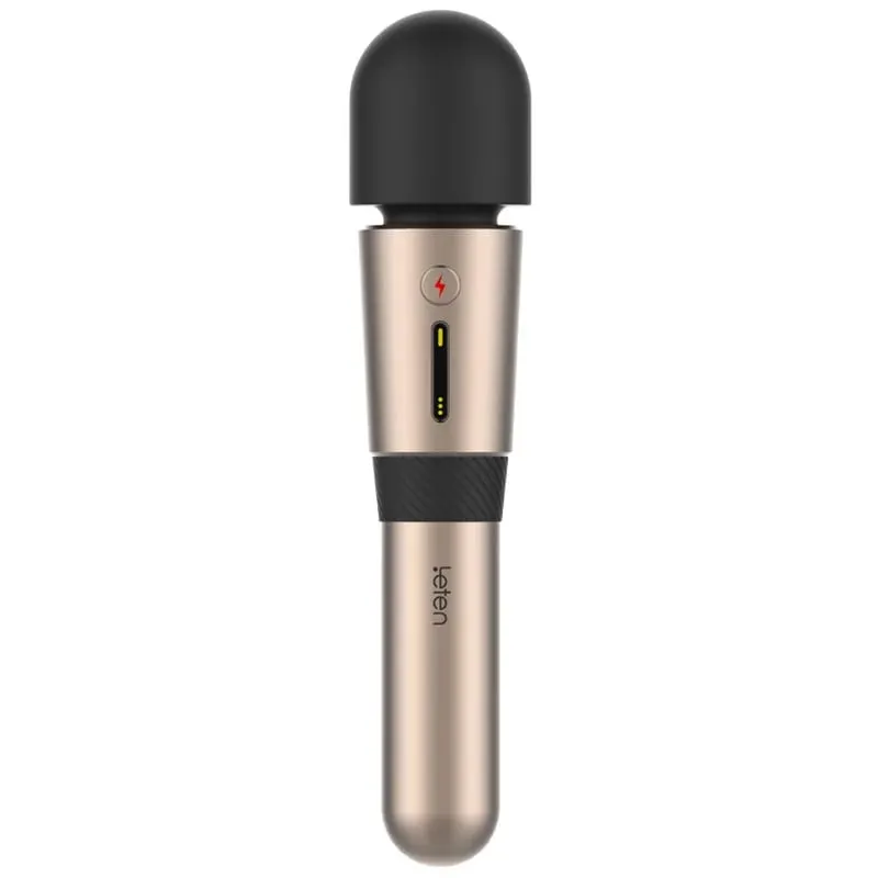 Leten Fulmine 3 Potente vibratore Testa grande Bacchetta magica AV Massaggiatore Capezzolo femminile Stimolatore del clitoride Giocattoli adulti del sesso per le donne