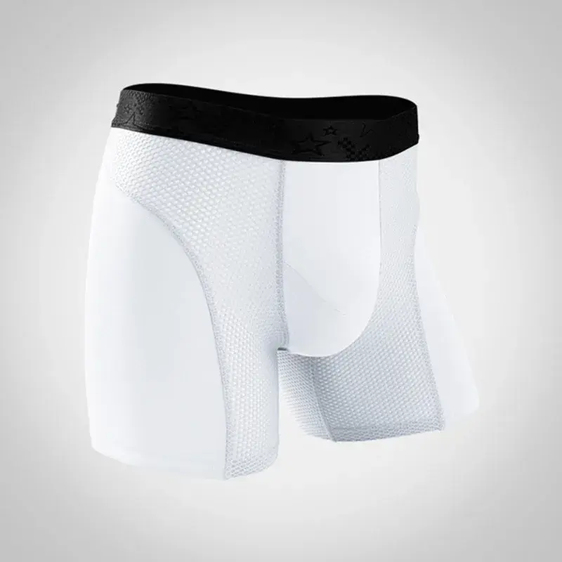 Herren Unterwäsche Modal Boxer Shorts Hombre Solide Mesh Atmungsaktive Höschen Mann Lange Bein Unterhose Cueca Calzoncillos XL-6XL