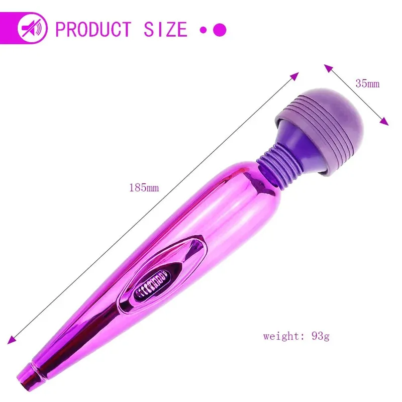 Juguetes sexuales para adultos para mujeres varita mágica AV Stick vibrador masturbación femenina productos eróticos Vagina masajeador de clítoris huevo vibrador
