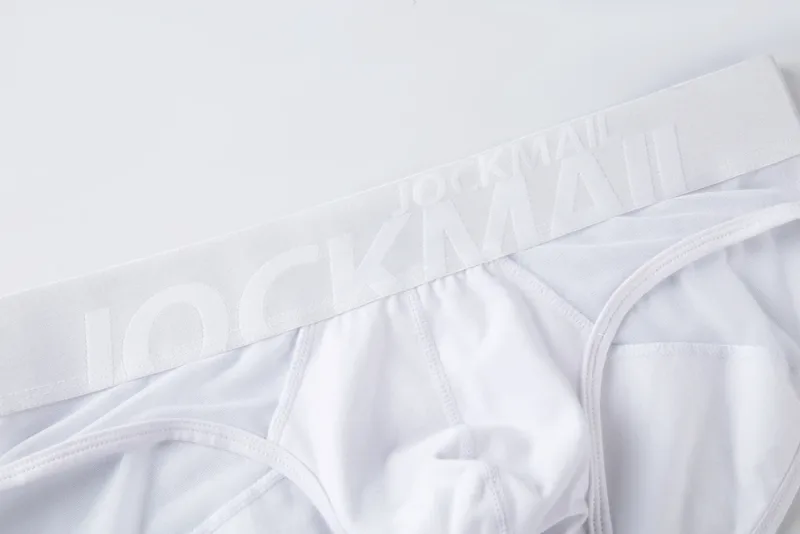 Jockmail Celana Dalam Pria Seksi Celana Dalam Katun Rendah Naik Renda Benang Jaring, Celana Pendek Musim Panas Sejuk Calzoncillos Hombre Slip