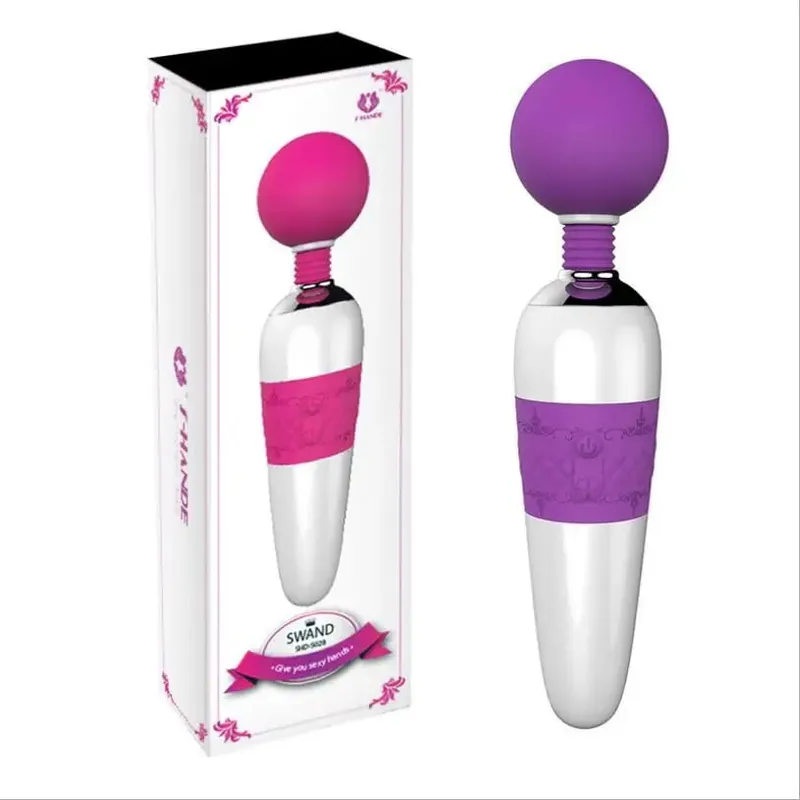 هزاز AV قوي عصا مهبل سحرية مُحفز البظر الهزاز ألعاب جنسية للنساء G Spot للاستمناء USB دسار S0438
