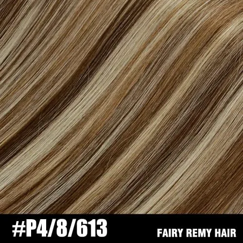 Bande dans les Extensions de cheveux cheveux humains 100% réel Remy Extension de cheveux humains Balayage faits saillants couleur 2.0 g/pièce 16 18 20 22 pouces