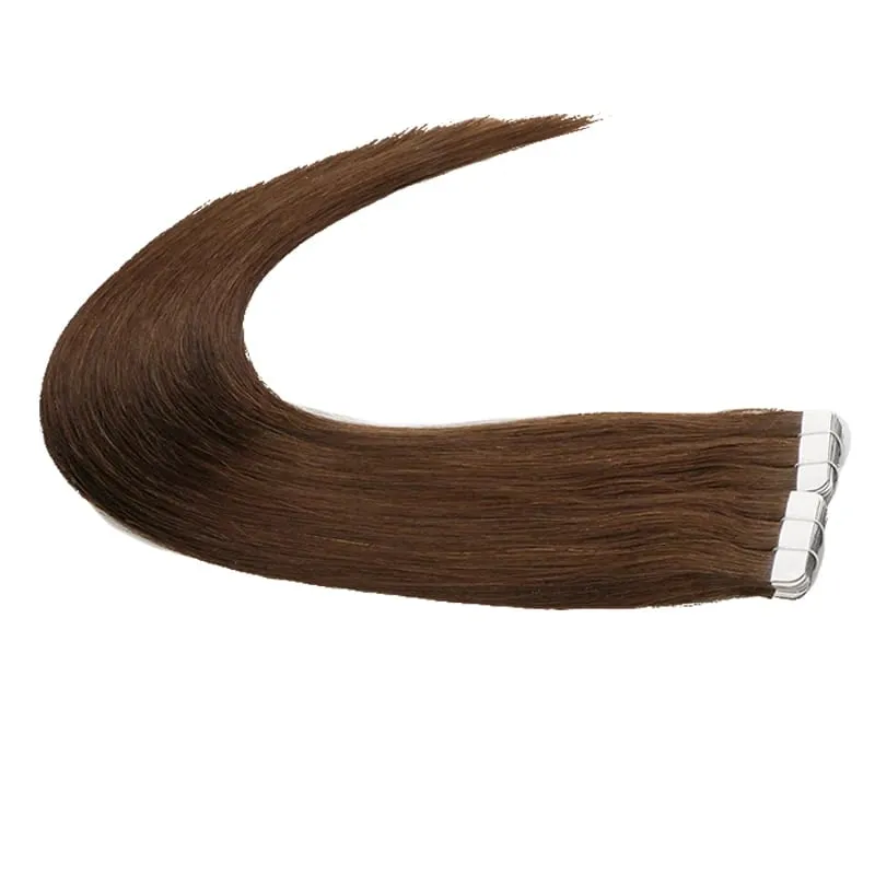 Toysww Machine Remy Skin Weft Tape Hair Extensions Straight Remy Hair 20/40pcs Invisible Tape In Hair Extensions Color 2