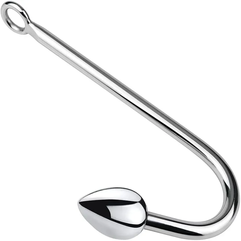 Lille medium store 3 kugler sæt metal anal krog perler head butt plug dilatator prostata massager indsats bdsm sexlegetøj til mænd