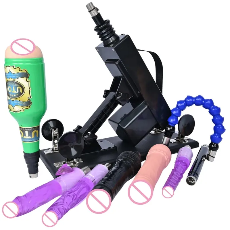Mga Sikat na Sex Machine para sa Babae na Nag-masturbate Pumping Sex Gun Adjustable Speed ​​Love Machine para sa mga Babae，Mga Laruang Pang-Sex