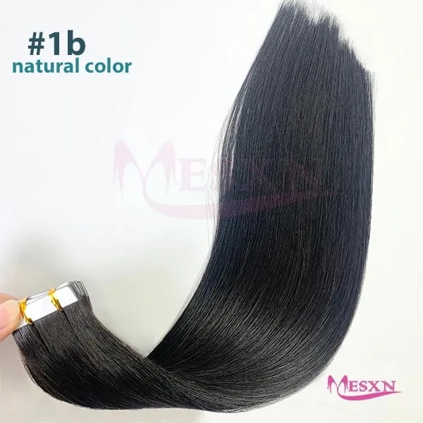 High Quality Tape in Extensions 100% Human Hair Invisible SKin Weft 613 color Adhesive Real Natural Hair For Women