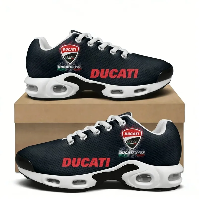 D-Ducatis Air Cushion Sneakers Mens Womens Teenager Lightweight Sports Shoes High Quality Custom Couples Leisure Mesh Sneaker