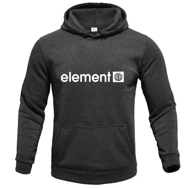 Spring Autumn Men's Hoodies Fleece Printing Sweatshirts Loose Casual Hooded Pullover Male Outdoor Sportwear Long Sleeve Tops