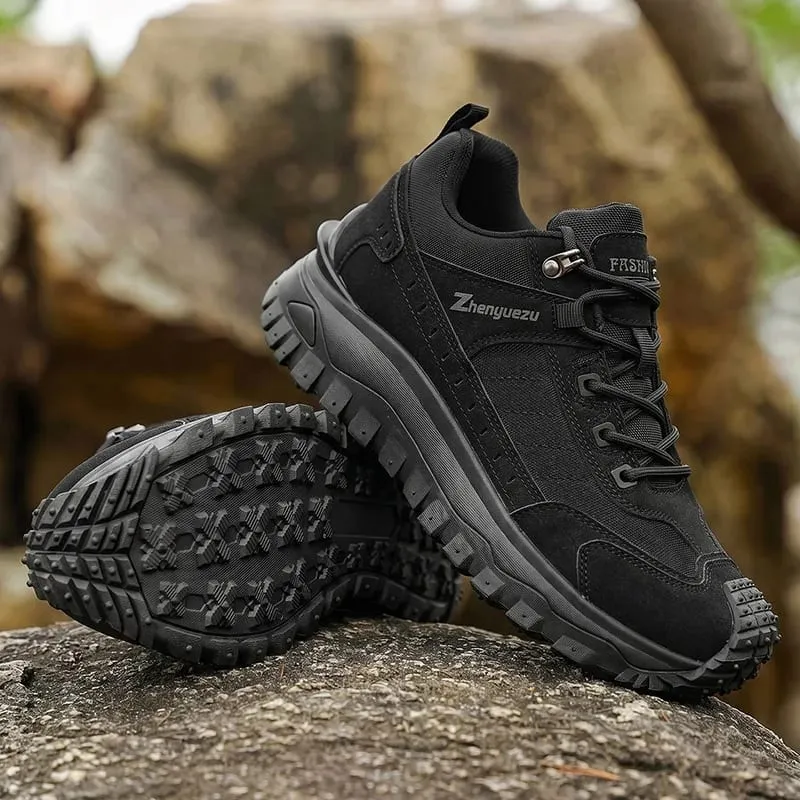 2026 New Men's Hiking Shoes Non-slip Wear-resistant Trekking Shoes Breathable Thick Sole Tactical Shoes Casual Sneakers for Men — image 8
