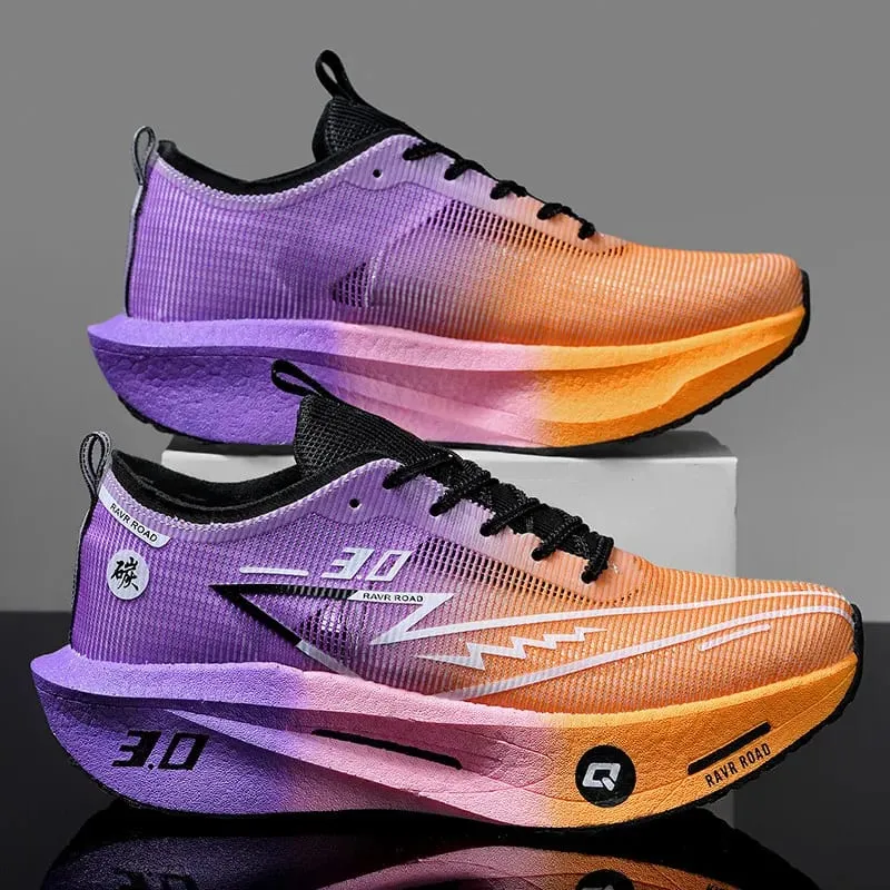 Men Sneakers Mesh Comfort Tennis Shoes 2026 Men's Running Carbon Board 3.0 Cushion Sports Training Jogging Speciality Jog Shoes