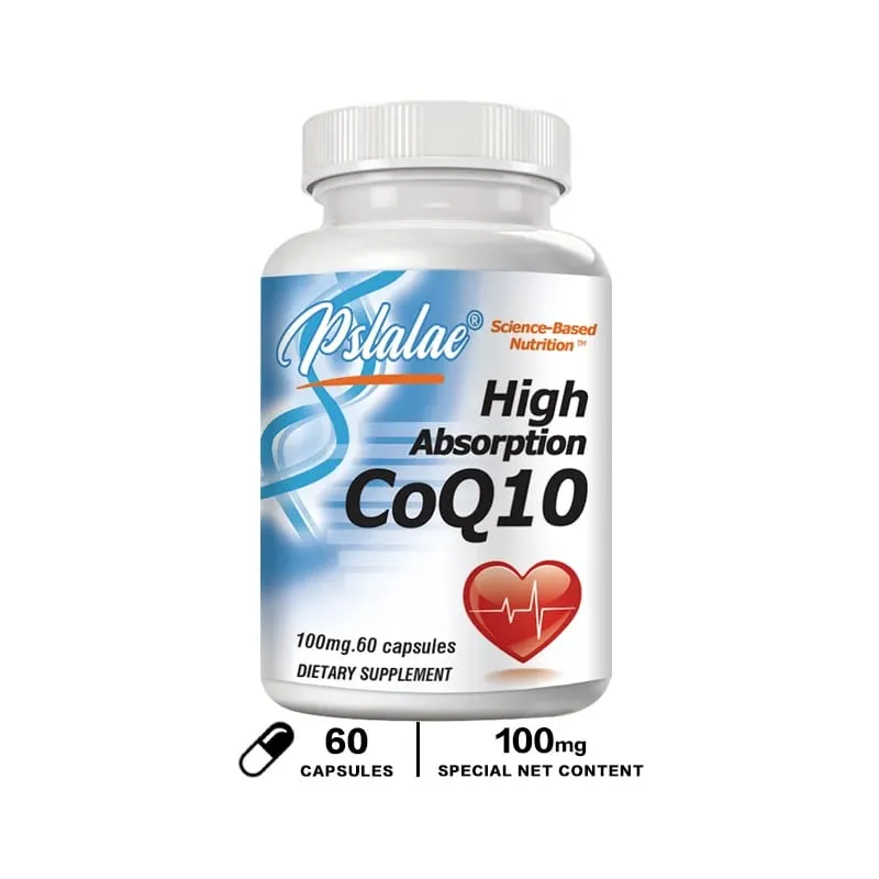 High Absorption Coenzyme Q10 - Promote Cardiovascular Health and Heart Health Provide Energy Antioxidant