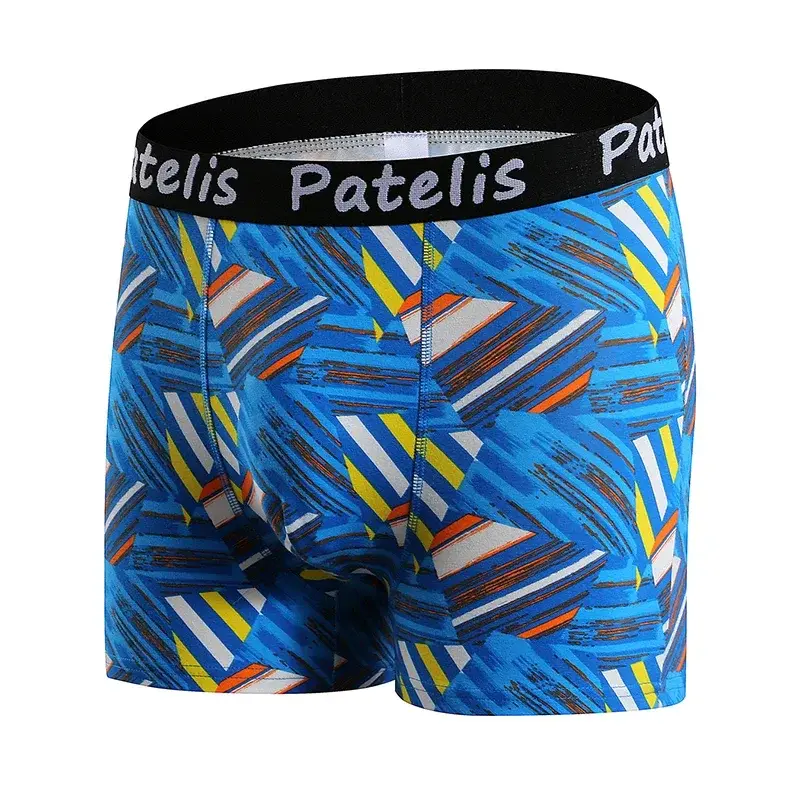 Boxer Pria Ukuran Besar 7XL untuk 90-200Kg Celana Pendek Ukuran Besar Pakaian Dalam Nyaman Celana Dalam Pria Kualitas Tinggi Kain Katun Penuh