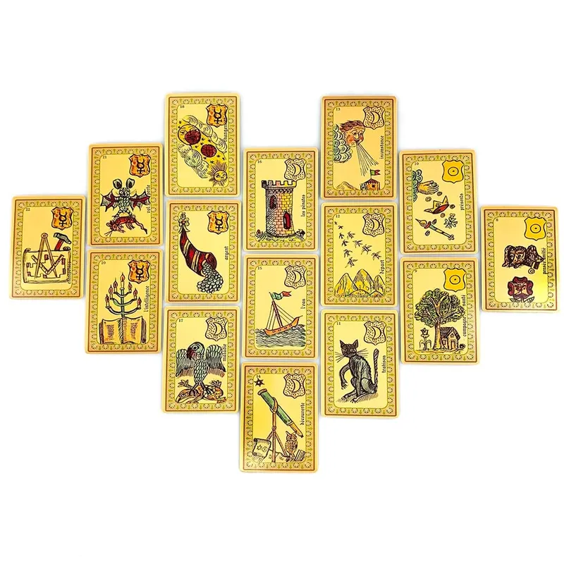 Oracle Belline Cards French Version Mysterious Divination Oracle Cards With Guidebook Spiritual Fortune Reading For Beginner