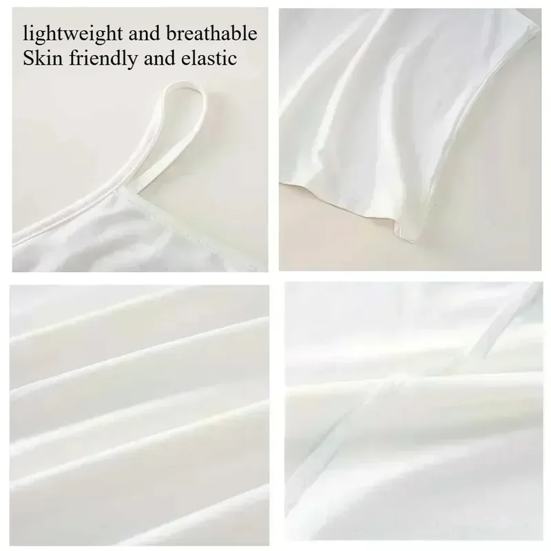 Women Summer Spaghetti Strap Cami Tank Top Beach Flip‑flop Seashell Print Sleeveless Camisole Casual Holiday Y2K Daily Wear Tops