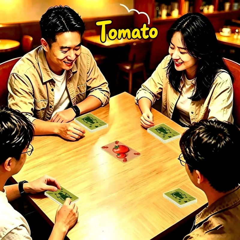 Vegetable Name Guessing Card Game Casual Interactive Game for Dorm Team Building & Parent-Child Gathering — image 2