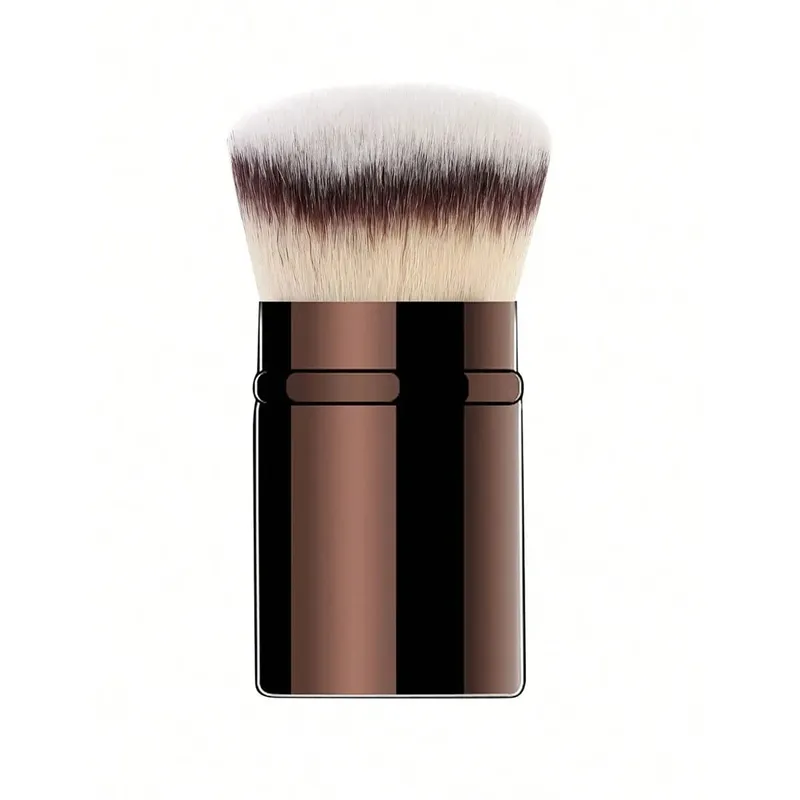 1pcs Retractable Blush Brush Kabuki Foundation Brush Soft Fluffy Powder Contour Makeup Brushes Portable Makeup Tools