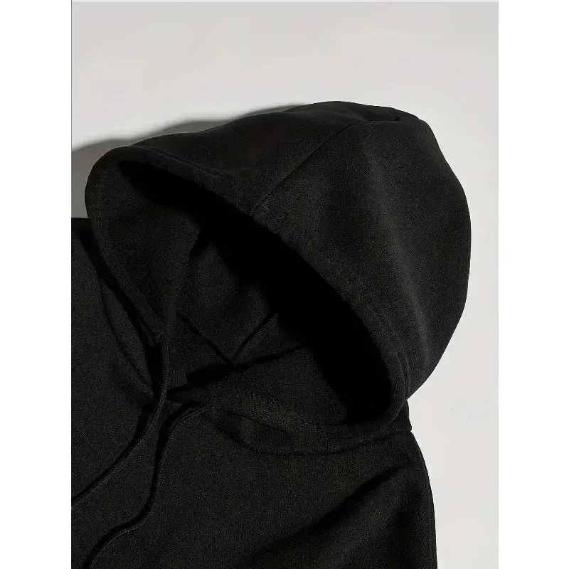 Men's Gothic Dark Print Zipper Hooded Casual Sports Sweatshirt Zipper Jacket Autumn and Winter New Casual Retro Street Style Top