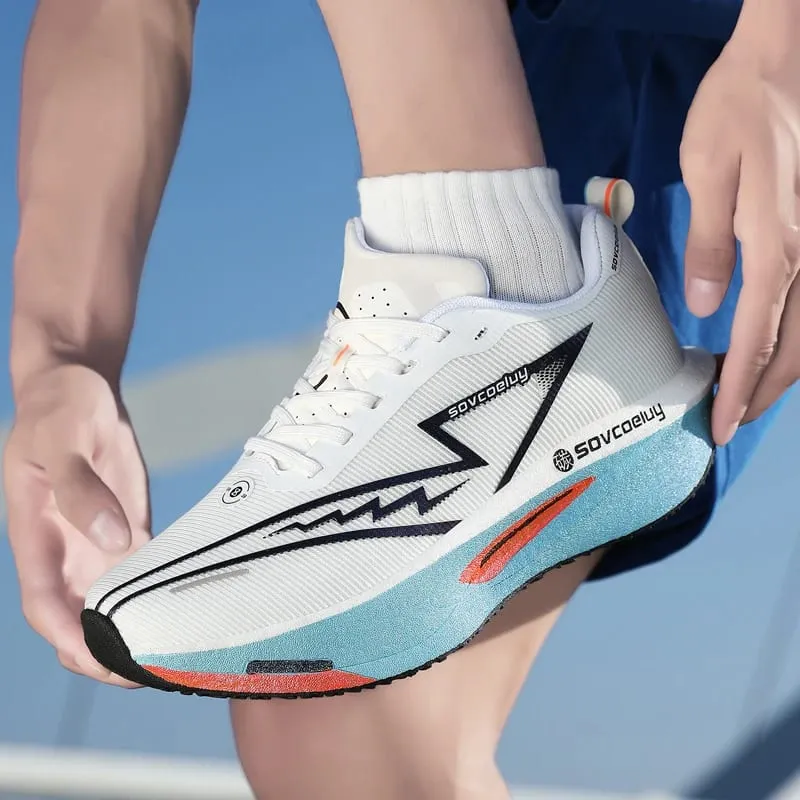 Running Shoes Carbon Board Speciality Men Sports Breathable Lightweight Women's Comfortable Marathon Athletic Nonskid Sneakers
