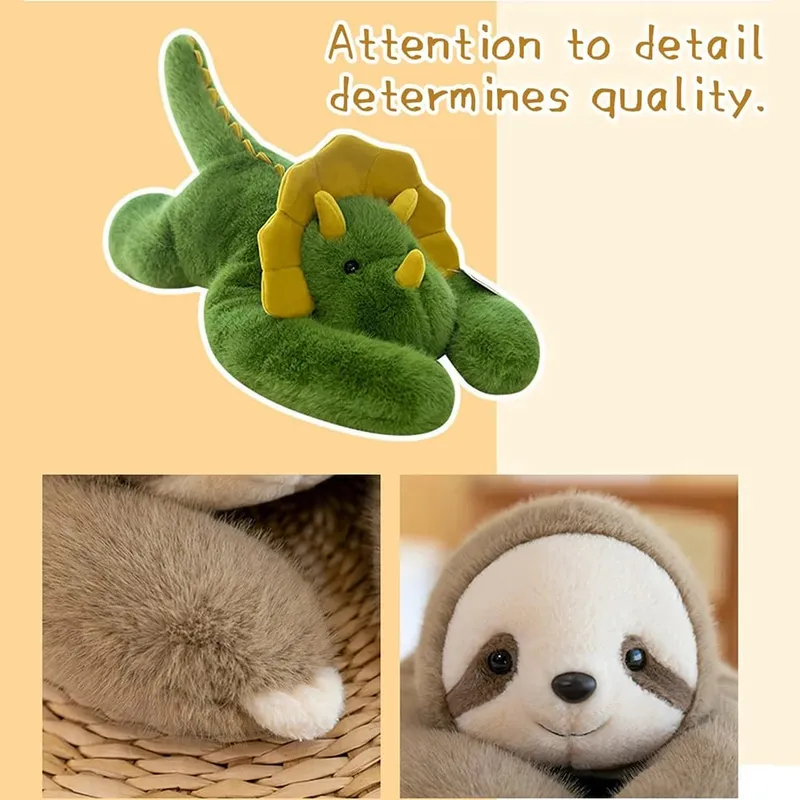 Panda Plush Pillow Cushion Cute Lying Down Animal Back Support Pillow Toy Ultra-Soft Comforting Hug Companion Pillow