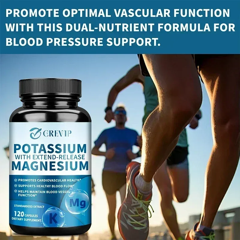 Kalium Magnesium - Förbättra sömnkvaliteten Minskar trötthet och huvudvärk gynnar ben- och hjärthälsa Immunsystemet
