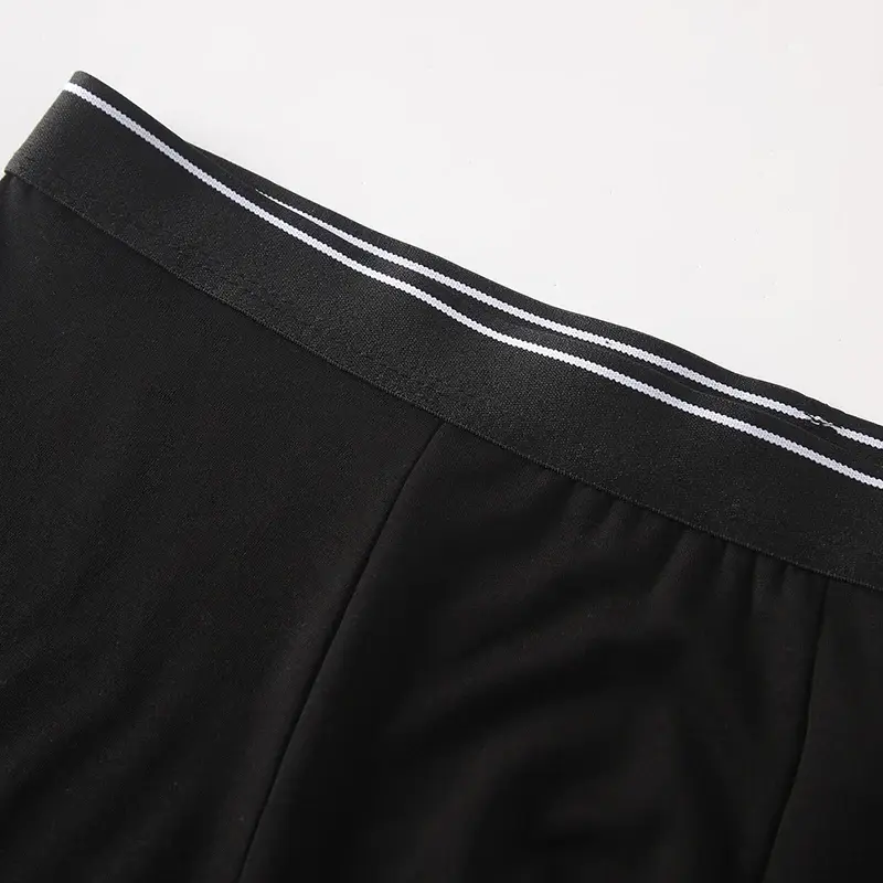 8-Piece Set of Men's Bamboo Fiber Fashionable Printed Underwear Comfortable Plus Size Boxer Shorts Sports and Fitness Base Short