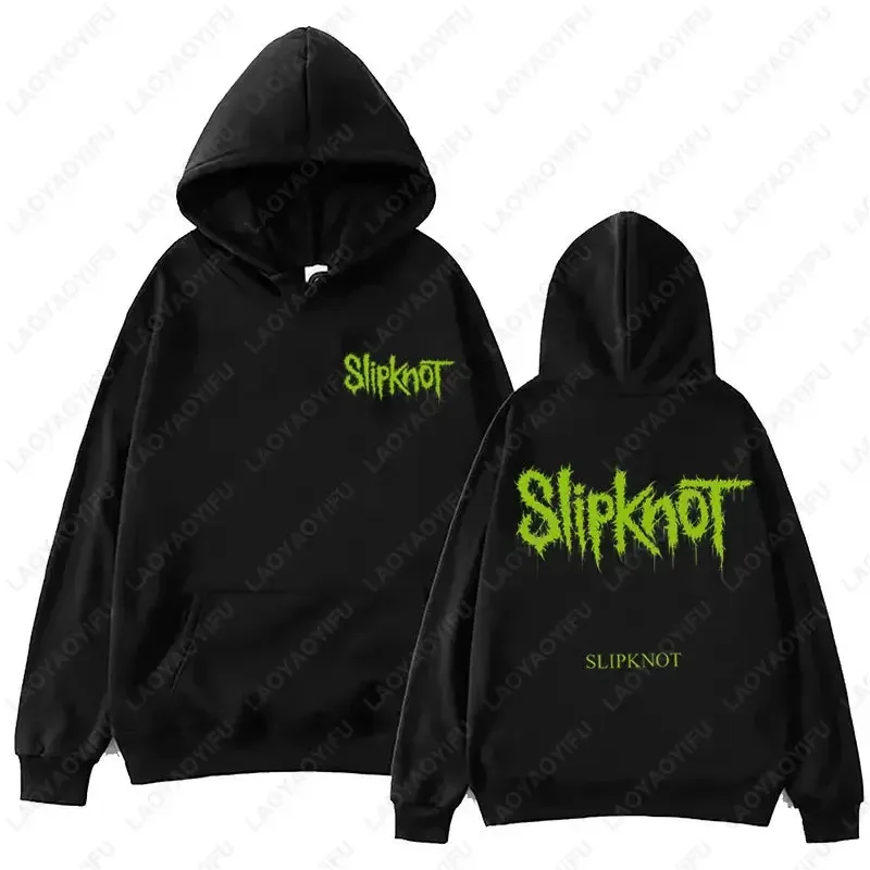 New Retro Casual Style S-Slipknot Rock Band Women Men Hoodie Sweatshirts Casual Clothes Hoody Warmth Streetwear Pullovers Top