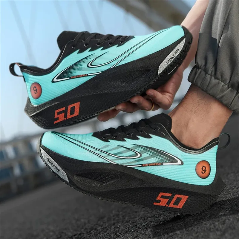 Men's Lightweight Breathable Mesh Training Running Shoes - Non-Slip Casual Athletic Sneakers for Outdoor Sports & Jogging