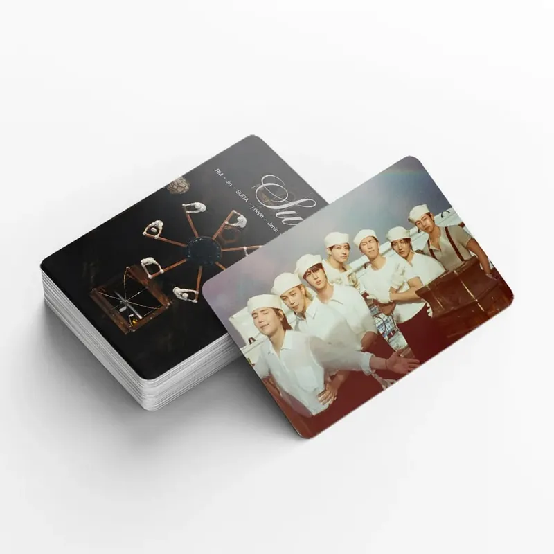 92 Single Small Card New Album Fan Support Photo Cards Greeting Cards Journal Stickers LOMO Card Collectible Gift