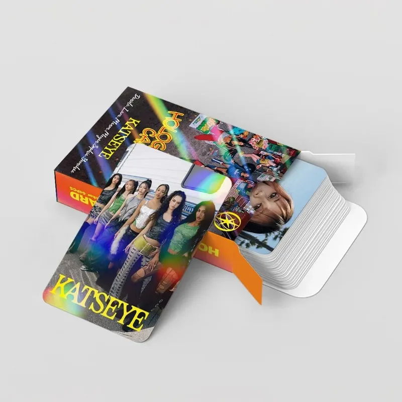 124PCS Korean Hot Idol MANON SOPHIA DANIELA LARA MEGAN YOONCHAE Self Made HD Lomo Cards Fans Collect Small Crds Fans Gifts