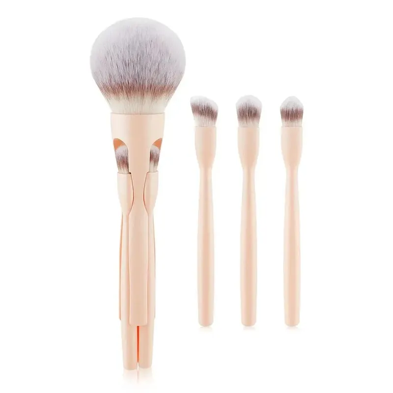 NY Makeup Powder børste med øjenskygge børste børster 4 i 1 alt-i-én magnetisk sammenlåsende pulver Blush Brush Makeup Tools