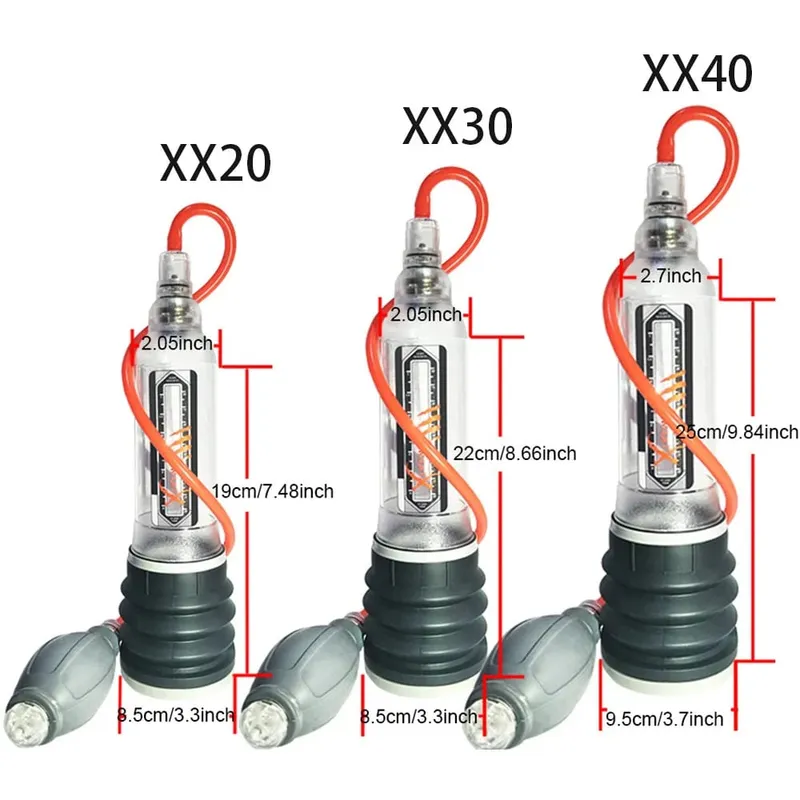 Male Penis Pump Water Vacuum Pump For Men Penis Enlargement Pump Dick Extender Cock Exercises Pump Glans Trainer Adults Sex Toys