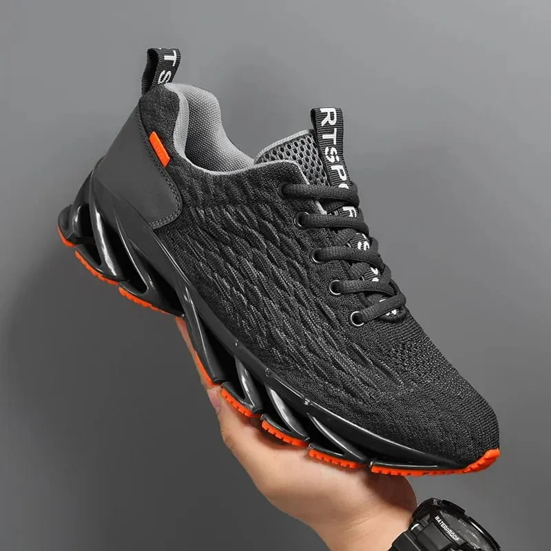 Hot Sale Summer Casual Sneakers Women Men Blade Shoes Big Size 47 Light Breathable Running Shoes Men Mesh Sports Sneakers