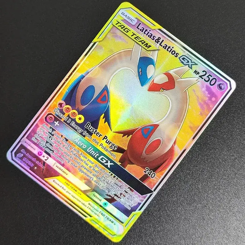 Pokemon Card PTCG Foil Proxy English Gengari Rayquaza Vmax Giratian Lugia V Mew Latias Latios EX Collectibles Trading Card Game