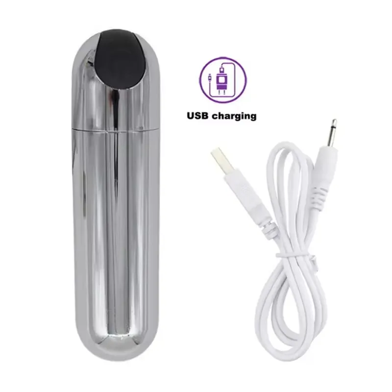 Mini Bullet Women Vibrator Powerful Vibrating G-Spot Vagina Stimulator Strong Shock Dildo Clitoris Massager Sex Toys for Women