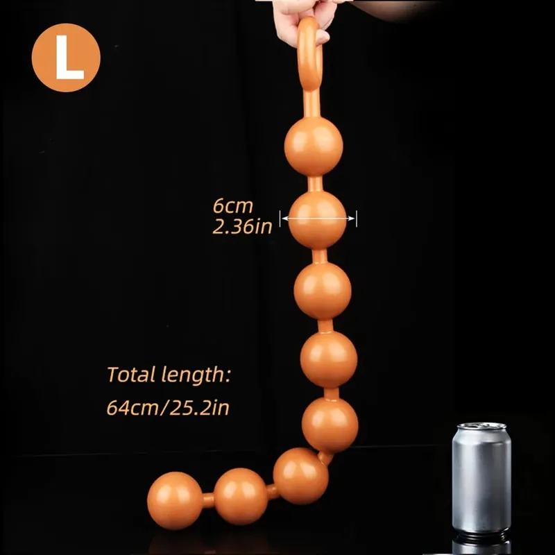But Plug Silicone Anal Beads Big Anal Plug Tail Anal Big Ball Sextoy Sex Toys Huge Butt Plug Adult Toys Ass Plug