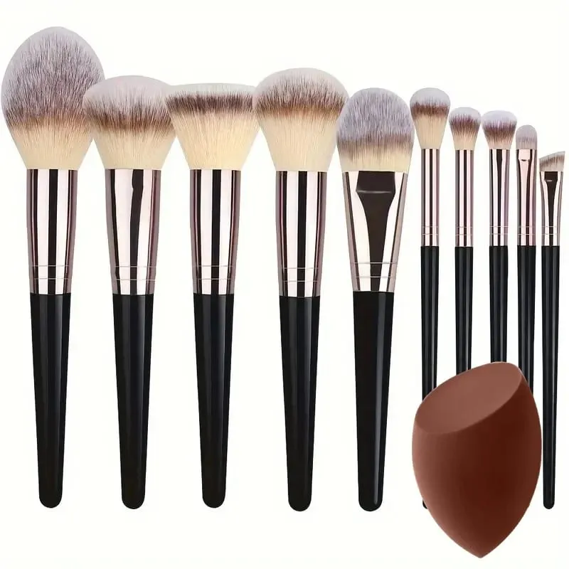 Professional 3-20PCS Makeup Brushes Set Soft Fluffy Foundation Eyeshadow Concealer Blending Kabuki Women Beauty Tool — image 9
