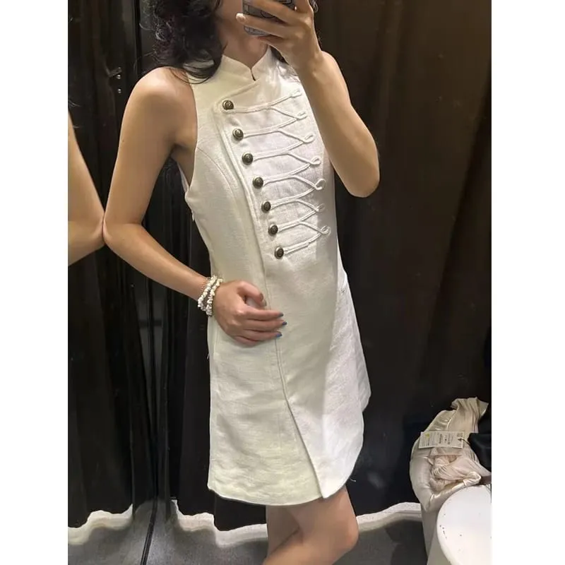 Autumn New Women's Dress 2026 New Fashion Slim Retro Elegant Women's Holiday Dress Chic Youth Street Summer Unique Dresses