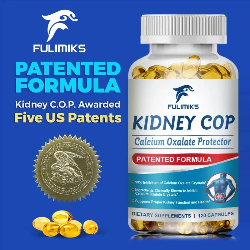 Advanced Kidney Care Capsules with Citric Acid & Vitamin B6 Supports Crystal Reduction Kidney & Urinary Health