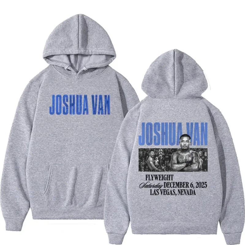 Joshua Van The Fearless Fan Gifts Hoodies Men's Clothing Violence Aesthetic Sweatshirt Casual Bodywarmer Fleece Hoodie Pullovers