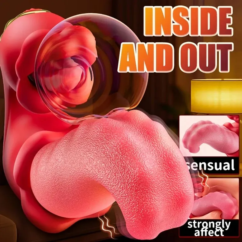 Tongue Licking Swing G-Spot Vibrator Nipple Vagina Clitoris Stimulator Female Vibrating Masturbator Massager Sex Toys for Women