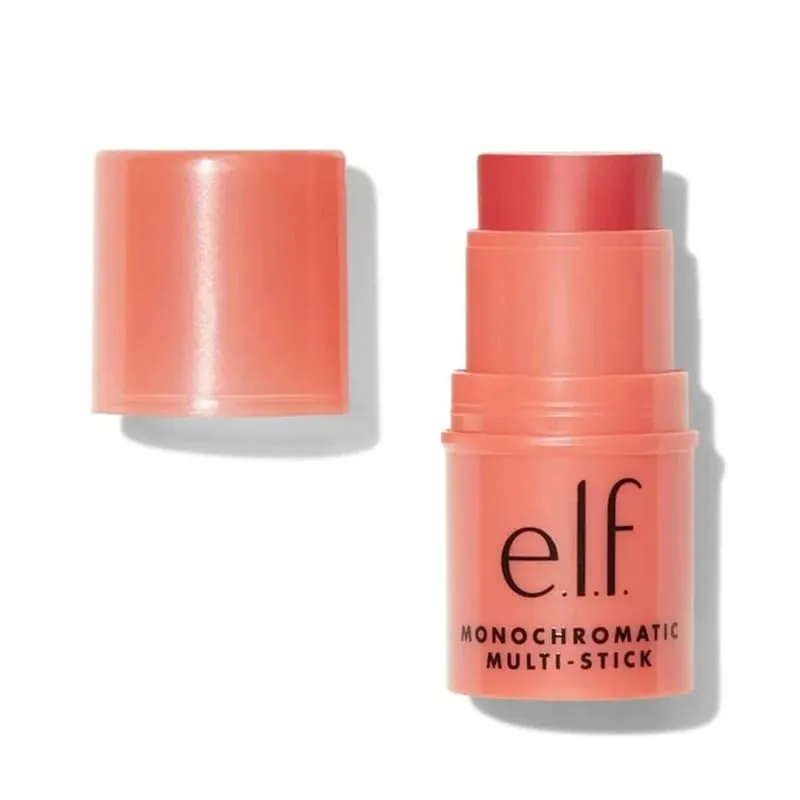 Elf Blush Contour Đa chức năng Blush Stick Kép sử dụng cho môi và má Matte Glow Primer Kem nền dưỡng ẩm Thu nhỏ lỗ chân lông