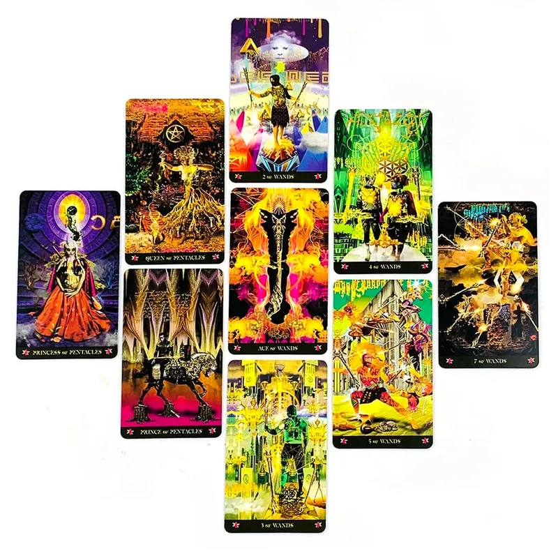 Tarot Cards Leisure Entertainment Game Cards Casual Gathering Board Playing Card Game Ideal For Divination Meditation & Gifts — image 5