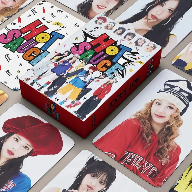 55PCS Kpop Hot Girls Group New Ablum "CHOOM" High Quality Photocards RUKA AHYEON RORA PHARITA RAMI ASA CHIQUITA HD Lomo Cards